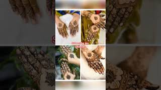Beautiful semi bridal design that looks classy and very attractive🥰🌹#mehndi #henna#ytshorts #foryou