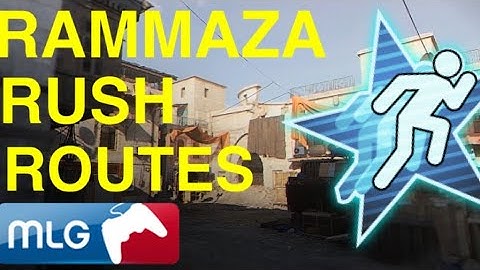 Best SnD Rush Routes on Rammaza - Competitive (GBs / CMG / MLG / UMG)
