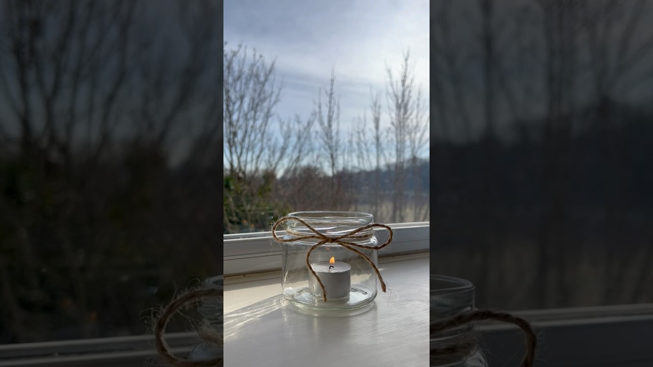 Nordic Candle Holder DIY🕯️ 