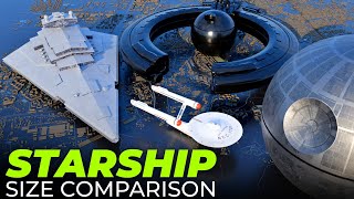 Starships Size Comparison in a Real City | How Big Are They?