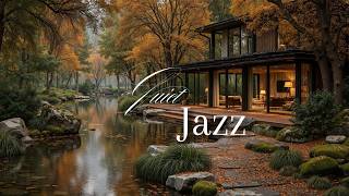 Quiet Jazz At Tranquil Hidden Lounge | Soft Piano Jazz Playlist With Calm Water Sound For Deep Fo... screenshot 5