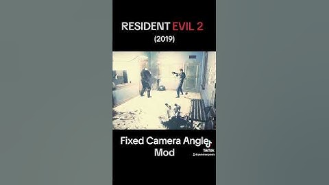 Resident Evil 2 Remake Fixed Camera Angles! #residentevil #residentevil2 #horror #survivalgame