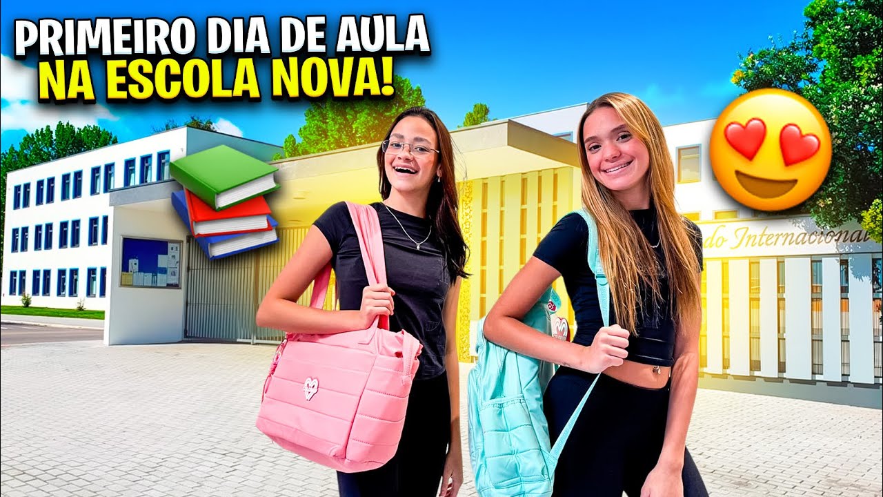 PRIMEIRO DIA DE AULA NA ESCOLA NOVA!! *TUDO QUE ROLOU*