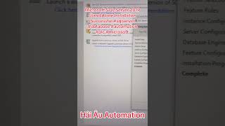 Microsoft SQL Server 2019 Stand Alone Installation Successful #sqlserver #database #automation #plc