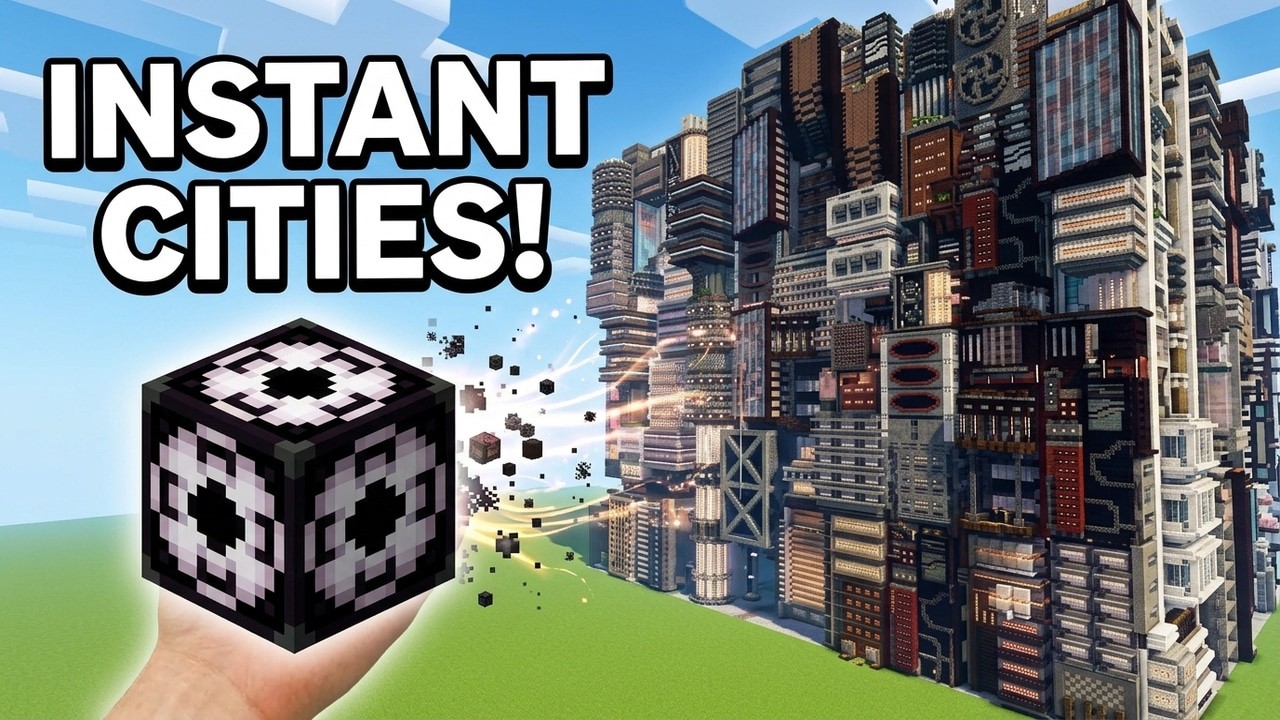 How to Use Minecraft's EPIC Build Generator (Better than AI) - YouTube