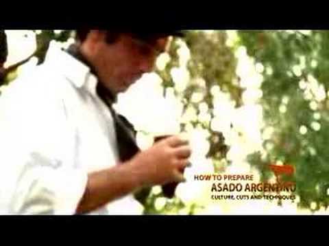 "How to prepare Asado Argentino" Promotional Trailer