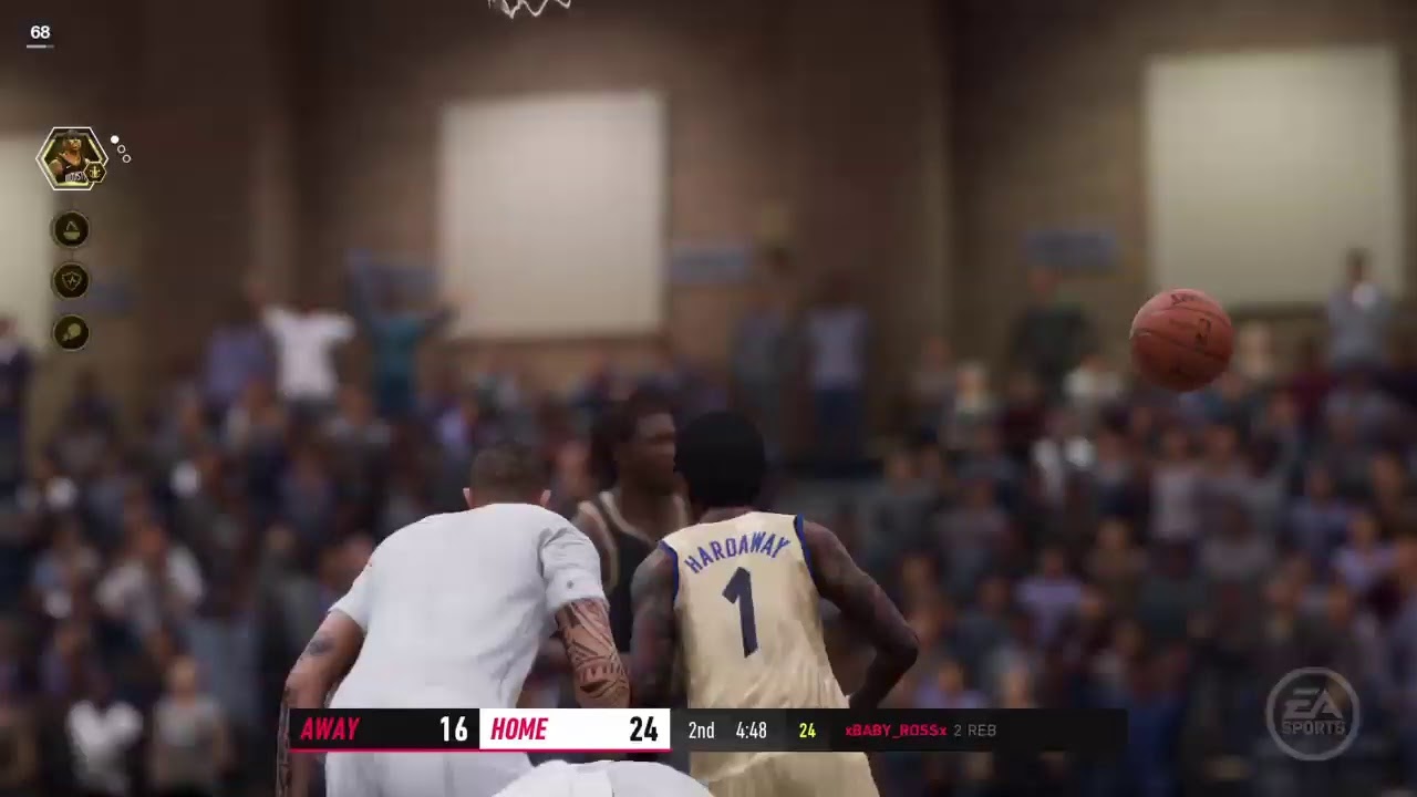 NBA live 19 5v5 balling like hardaway