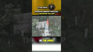 FRONT LINES COLLAPSING: RUSSIAN FORCES CAPTURED UMANSKE!!! #shorts #warfare #ukrainewar #news