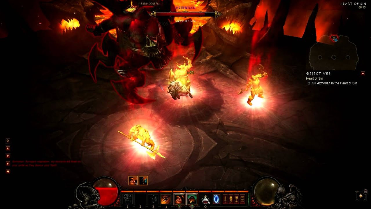 Azmodan (Nightmare) Fast kill