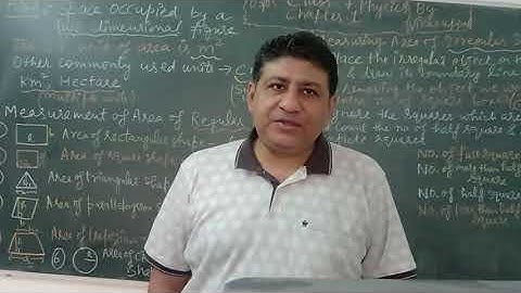 #ICSE Class 7 Physics,#Chapter 1,# Physical quantities and measurement,# Measurement of Area.