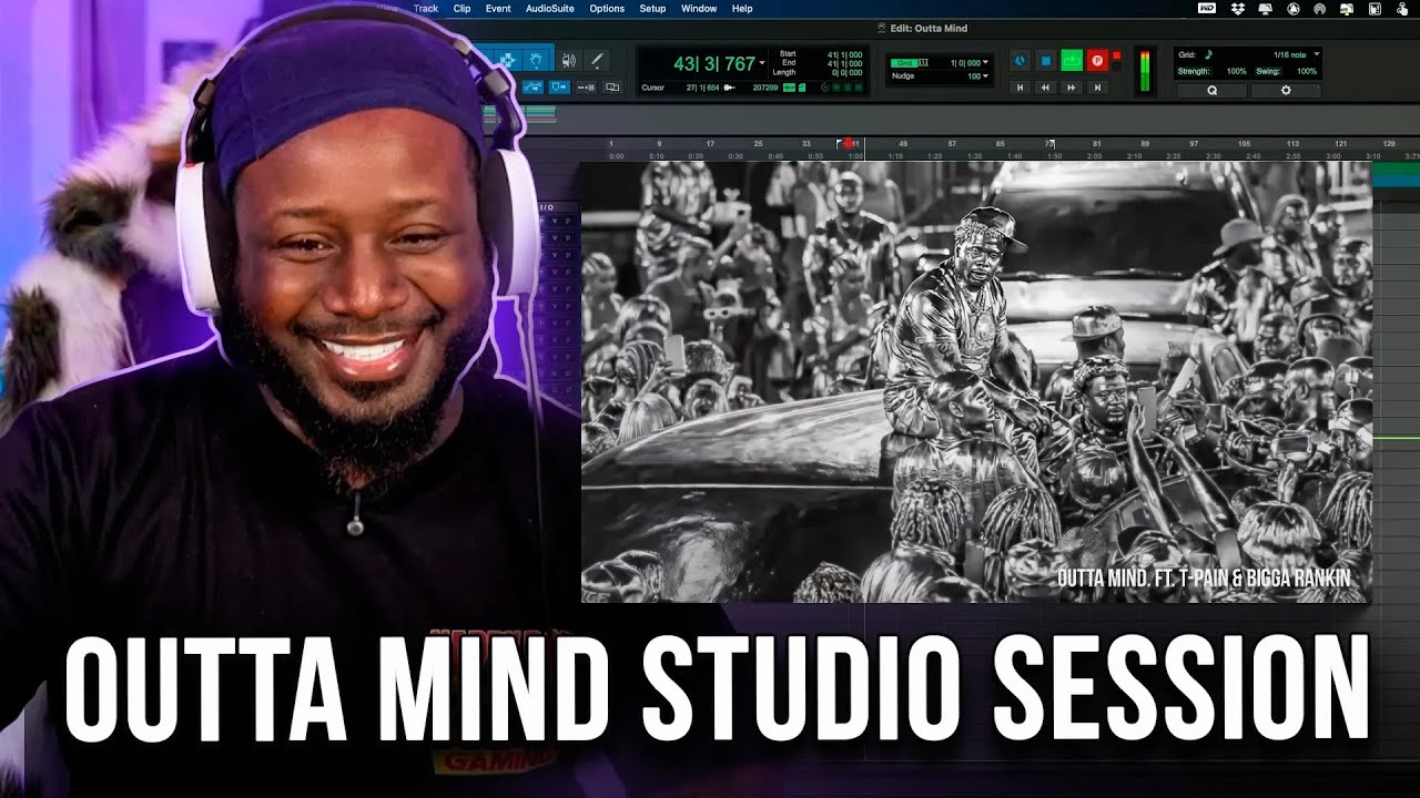 T-Pain hopped on the track with YFN Lucci | Outta Mind Studio Session