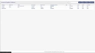 Creditors Accounts Payables In Ebis Cloud Erp