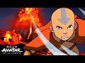 Aang LITERALLY Fights A Volcano 🌋 | Full Scene | Avatar: The Last Airbender