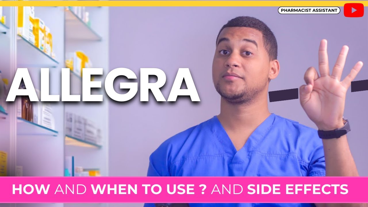 Allegra: How to Use It & 3 Common Side Effects