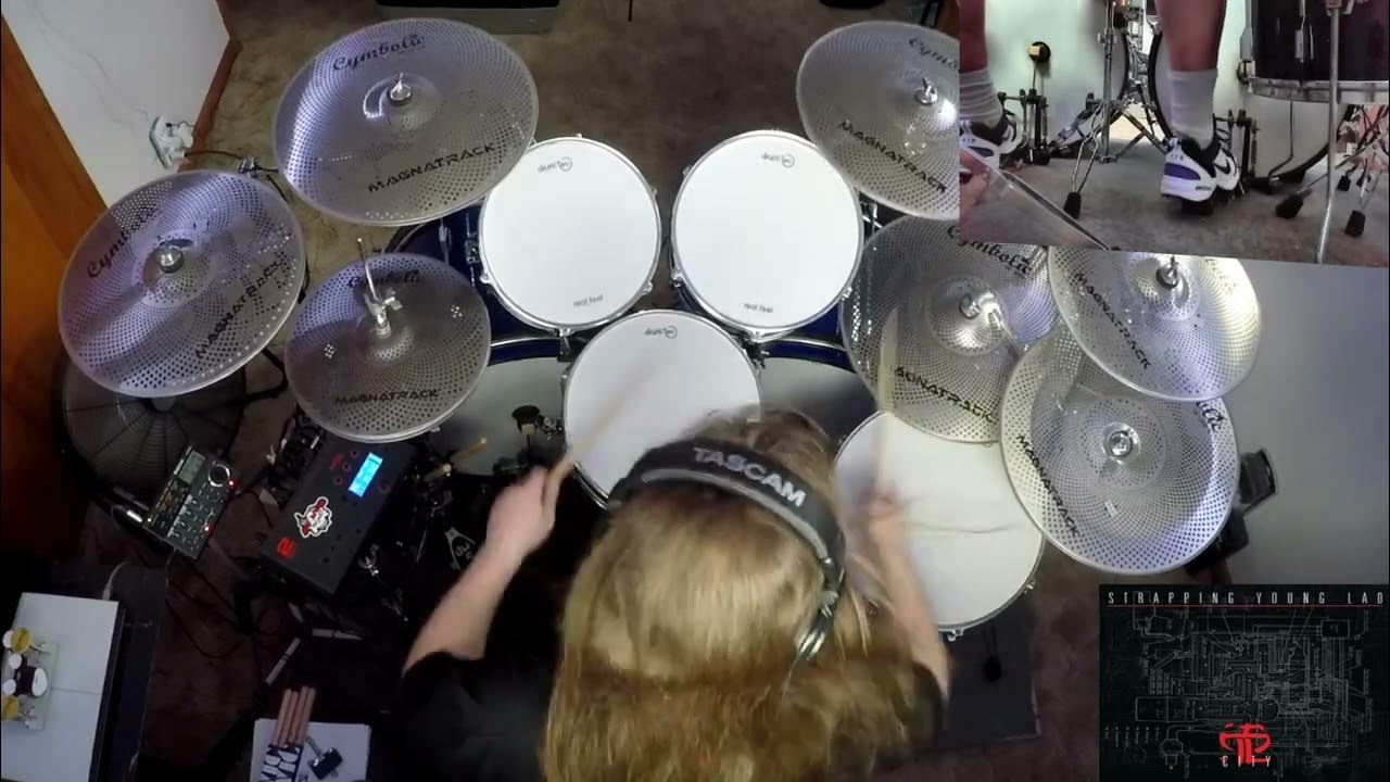 Strapping Young LadAll Hail The New Flesh (Drum Cover) YouTube