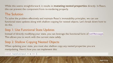 Mastering React Hooks: Updating Nested State with useState