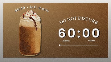 🍃 8 Hour Study With Me (Peppermint Iced Latte) | 60/10 Pomodoro Timer + ADHD Lofi Focus Music ☕✨