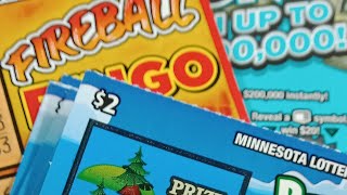 💥🍀🎉 Brand New MN Lottery Scratchies - Wins!! 🎉🍀💥