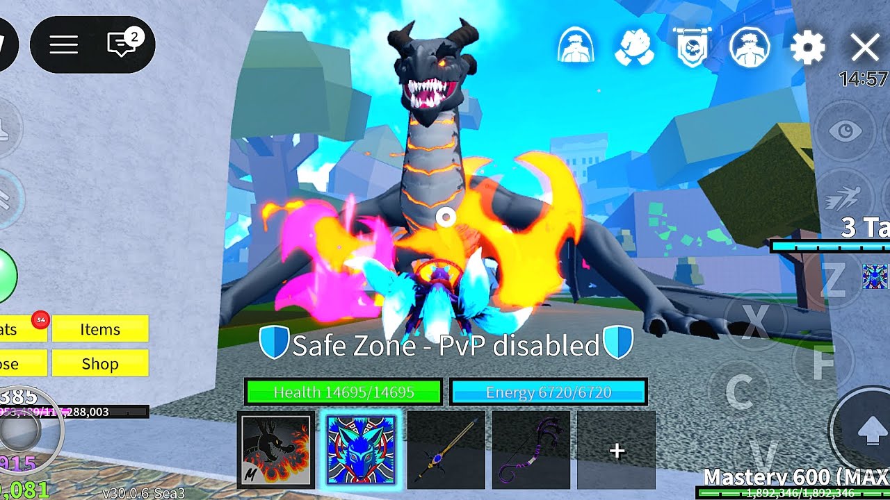 Kitsune Has NO Chance Against a Mighty Dragon 🐉🔥 | Blox Fruits