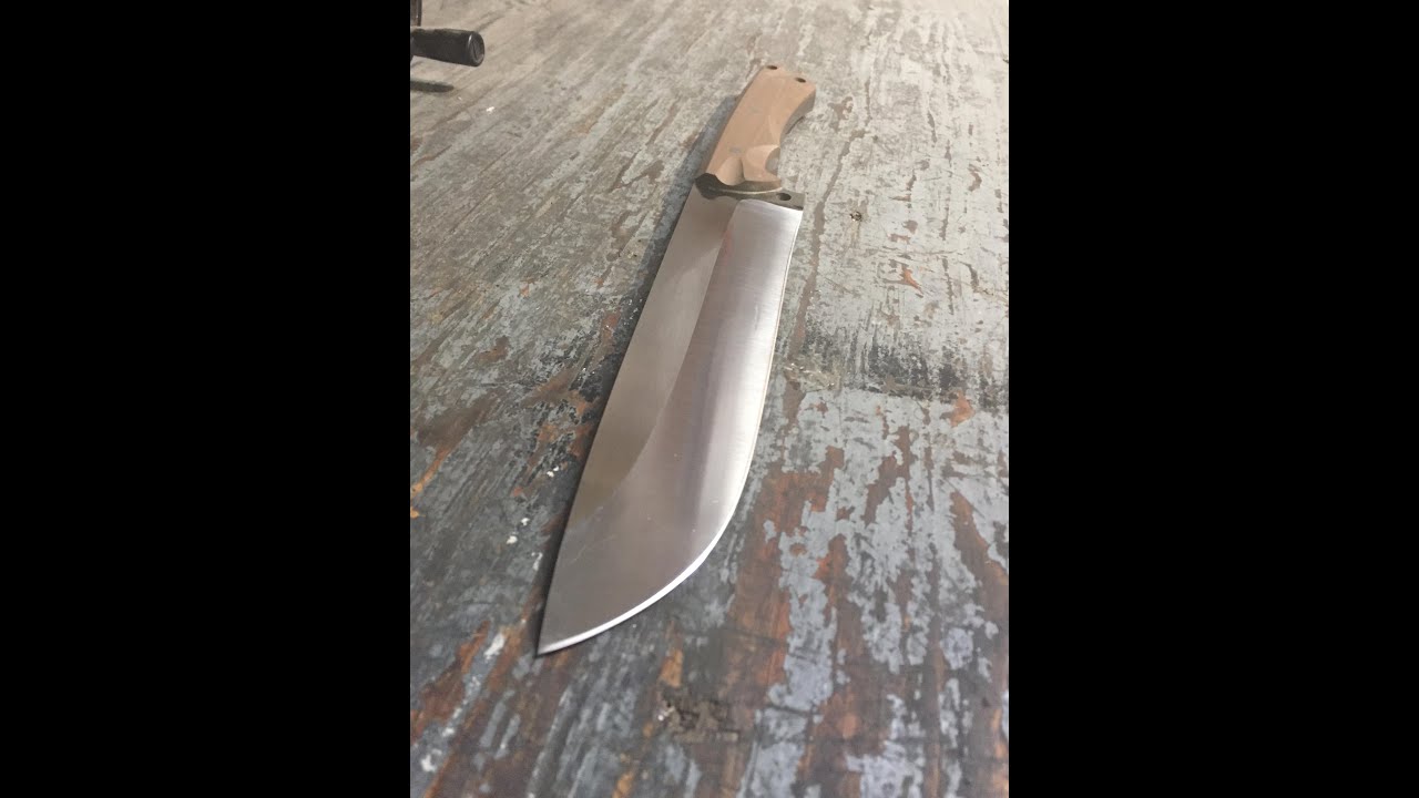 Big Custom Chopper knife. YouTube