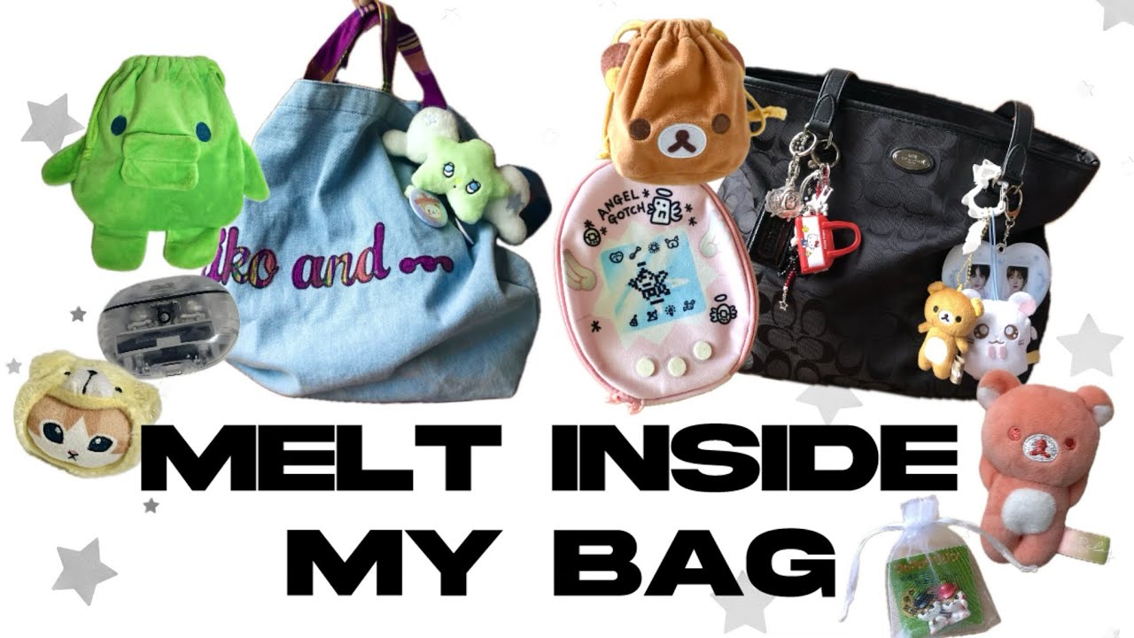 위즈니 가방 속 대.공.개 ₍˄•༝•˄₎◞✩︎ Melt Inside My Bag ✭ 왓츠인마이백