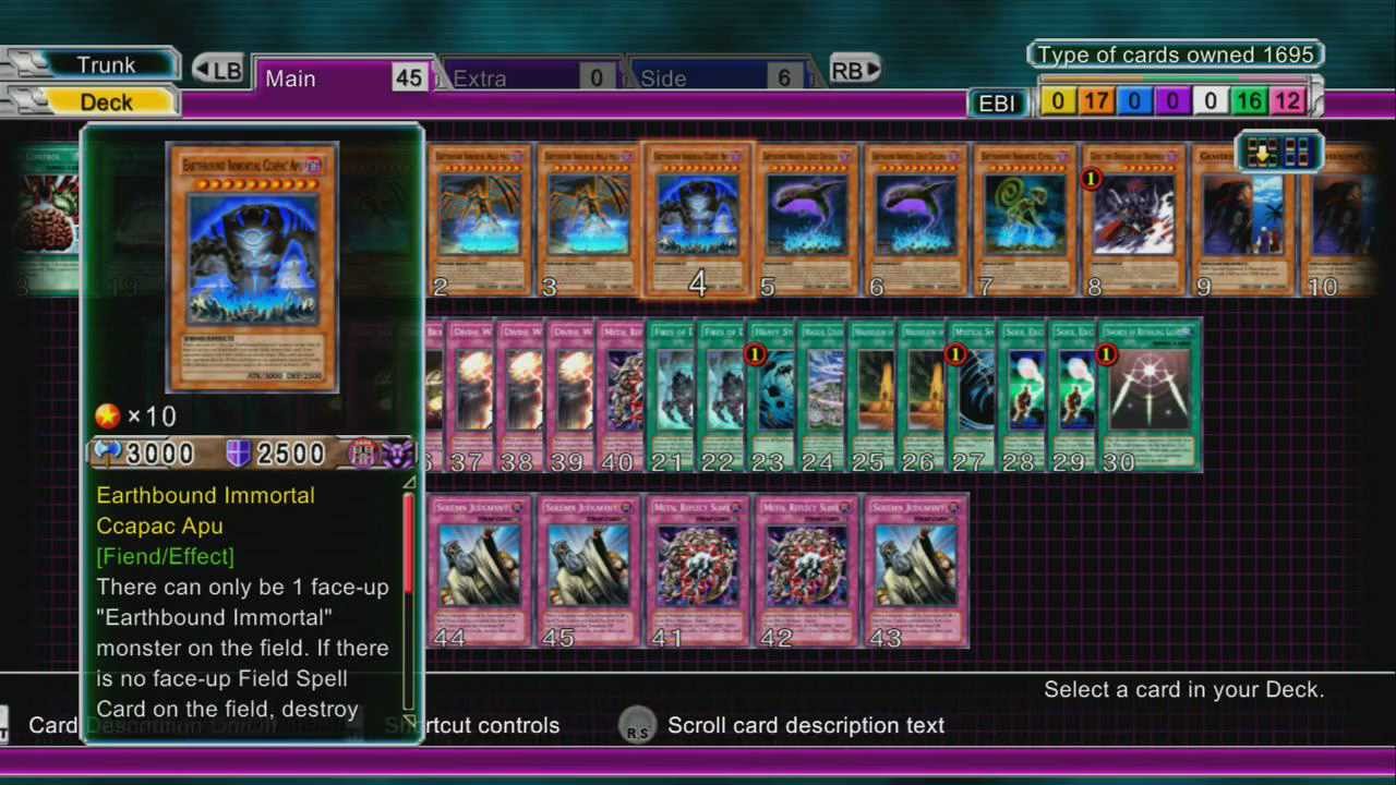 Yugioh 5D's Decade Duels Plus: Deck Recipe #1 Earthbound Immortals - YouTube