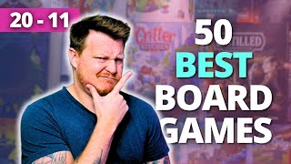 Ranked The BEST 50 Board Games! - 20-11