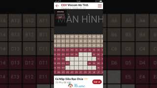 Cách đặt vé xem phim CGV trên điện thoại screenshot 1