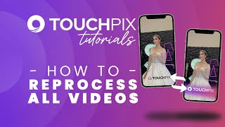 Touchpix Tutorial: How to Reprocess All Videos