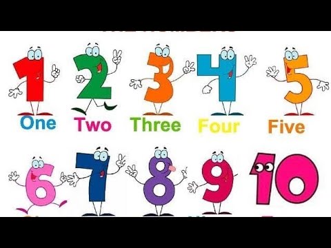 One -1 Two -2 || Counting numbers || In words numbers || 123 || For ...