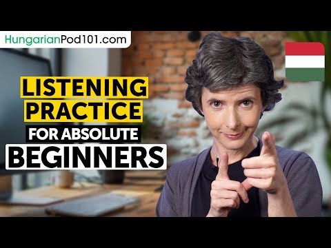 Hungarian Listening Comprehension for Absolute Beginners