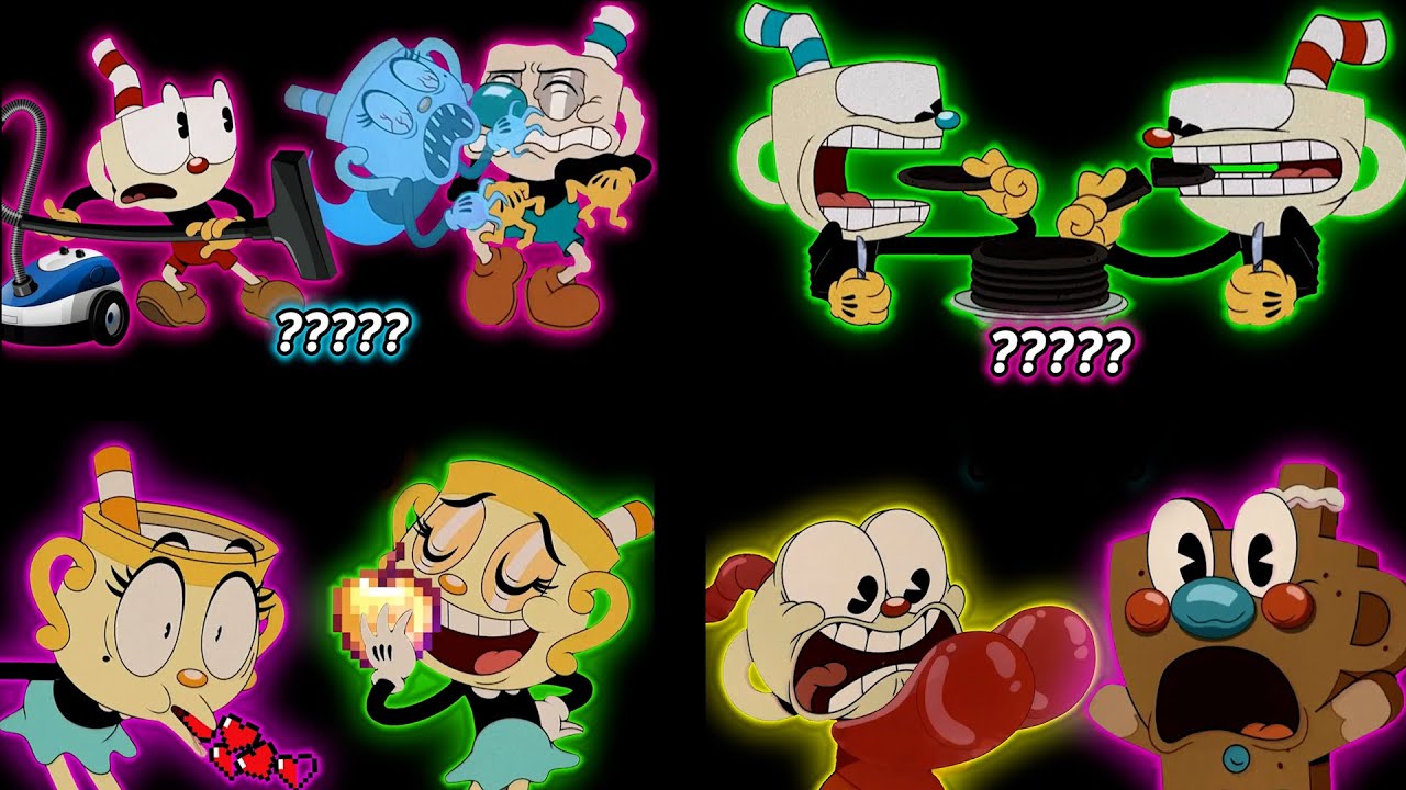 999+ The Cuphead Show! [Mega Compilation] Sound Variations