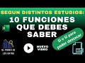 Las 10 Funciones que debes saber SI o SI en Excel