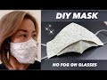 (New Design) DIY Face Mask | Breathable MASK | Mask Make it Easy | NO FOG ON GLASSES