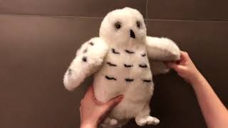Premium Quality Snowy White Plush Hedwig Owl Toy - Extremely Soft, Cuddly Fluffy screenshot 3
