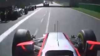 F1 2015 Jenson Button Start Melbourne Australia Onboard