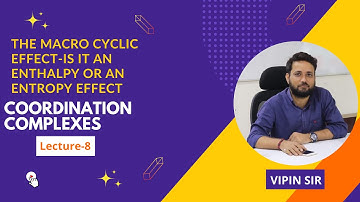 Thermodynamic stability  Reaction mechanism in coordination complexes | lecture-8