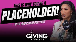 This is why you're a PLACEHOLDER! with @SarahFontenot