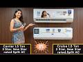 Carrier 1.5 Ton 3 Star vs Cruise 1.5 Ton 3 Star Inverter Split  AC ⚡Detail Comparison 2026.