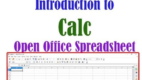 Standard 10 |  Chapter 5 | Introduction to Calc | Part 1 | GSEB