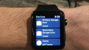My Q Garage Door now works with Apple Watch!