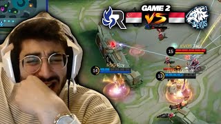 Did RSG just gave away FANNY? | RSG SG vs EVOS ID Game 2 | Mobile Legends