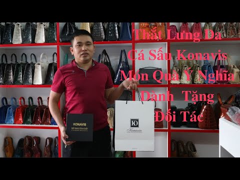 Quà Tặng Thắt Lưng Da Cá Sấu Cho Đối Tác || Món Quà Mang Ý Nghĩa Mà Nhiều Nghiệp Lựa Chọn