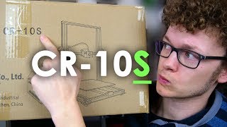 LIVE Creality CR-10S unboxing and first test! How are the upgrades?