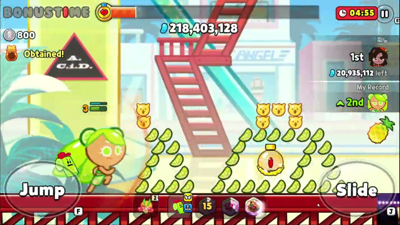 I WON IN TROPHY RACE WITH LIME COOKIE, BEST TREASURE COMBI!! #cookierunovenbreak #crob #bestcombi