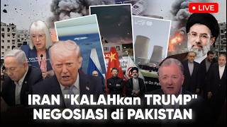 LIVE: IRAN buat TRUMP BEETEKUK LUTUT NURUT!! CASEFIRE IRAN vs AMERIKA (PAKISTAN)