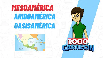 ¿Qué parte del mapa se encuentra aridoamérica?