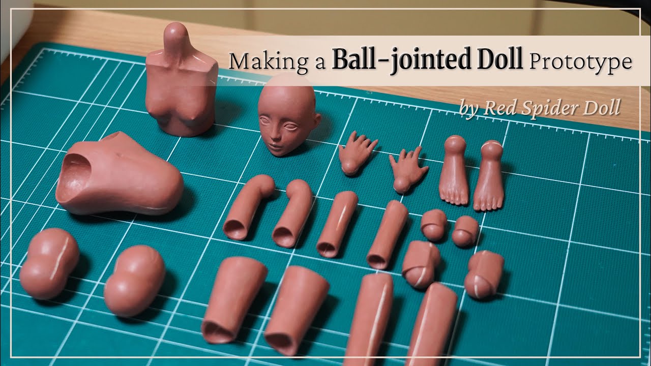 Making a BJD Prototype with oil-based clay
