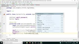 Simple Login App | Android Development for Beginners | [Hindi] screenshot 4
