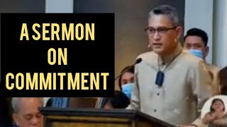 GREAT SERMON ON COMMITMENT- Pastor Kent Jesalva